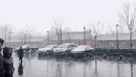 秀场直播 北京下雪了首场春雪