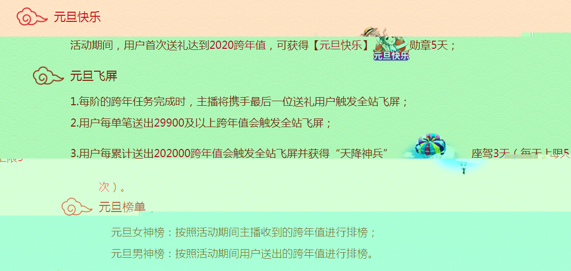 乐嗨秀场甜蜜庆元旦，携手跨新年!3
