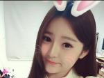 唱韩语歌素颜美女主播萌萌娜娜